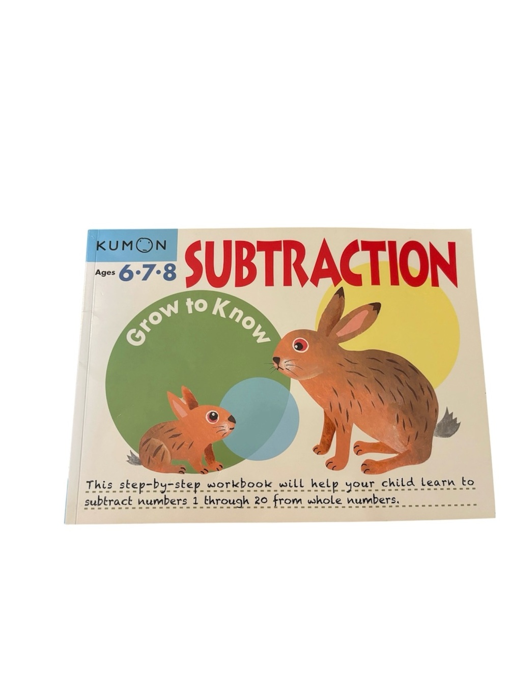 New Math Subtraction Workbook for Kids Ages 6-7-8